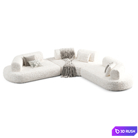 Corner Sofa Isla by Ditre Italia 3D Model Vray, Corona