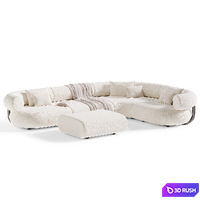 Fat Sofa Modular By Tom Dixon 3D Model Corona