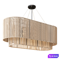 Pendant light AURA L3 by EDL 3D Model Corona