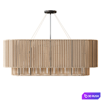 Pendant light AURA L3 by EDL 3D Model Corona