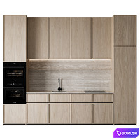 Kitchen 19 3D Model Corona