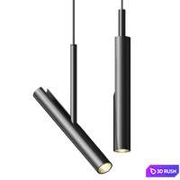 Flexalighting JOS PT2 pentant lamp 3D Model Vray, Corona