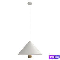 Cherry Petite Friture Pendant 3D Model Vray, Corona
