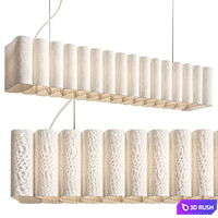 Foscarini Pli Paper Pendant Lamp 3D Model