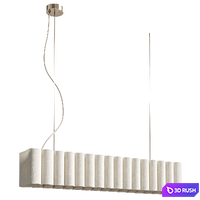 Foscarini Pli Paper Pendant Lamp 3D Model Vray, Corona