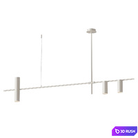 Cassandra Pendant Lamp 3D Model Vray, Corona