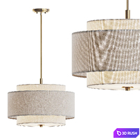 Perigold Safavieh Cambrie Pendant Lamp 3D Model Vray, Corona
