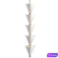LESTER Suspension Lamp by Lampatron 3D Model Vray, Corona