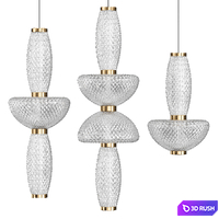 Pendant light HOLM Lampatron 3D Model Corona