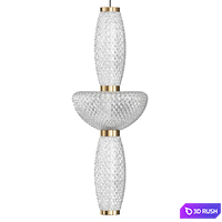 Pendant light HOLM Lampatron 3D Model Corona