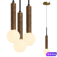 Lampatron SOLF pendant light 3D Model Corona