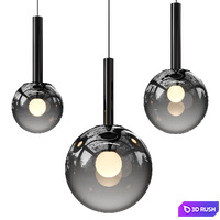 Pendant lamp FERDIN Lampatron 3D Model Corona