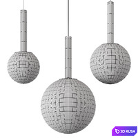 Pendant lamp FERDIN Lampatron 3D Model Corona