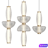 Pendant light HOLM Lampatron 3D Model Corona