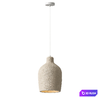 Barrel Shape Pendant Light 3D Model Vray, Corona