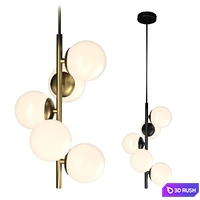 Pendant lamp Freya 3D Model Corona