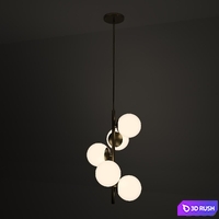 Pendant lamp Freya 3D Model Corona