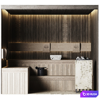 Home sauna - Wervik 3D Model Corona