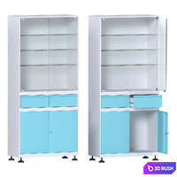 Medical cabinet Rommel 3D Model Vray