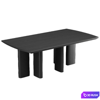 Dinning chair and table262 3D Model Vray, Corona