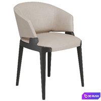 Dinning chair and table262 3D Model Vray, Corona