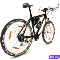 Bicycle Author 3D Model Vray