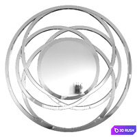 Mirror Galaxy 3D Model Vray