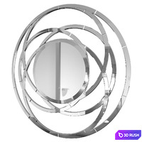 Mirror Galaxy 3D Model Vray