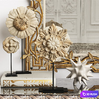 Mirror Chelini Art.1201 3D Model Vray