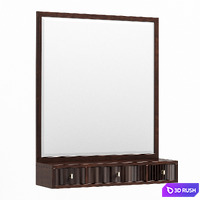 Mirror Dress Up Caracole 3D Model Vray, Corona