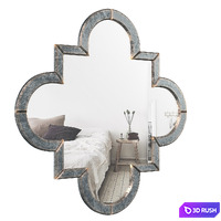 Eichholtz Mellon Mirror 108721 3D Model Vray