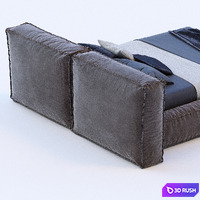 Bed Fluff 3D Model Corona