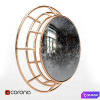 Roma mirror 3D Model Corona