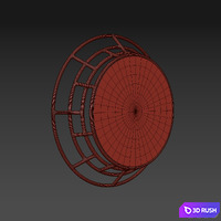 Roma mirror 3D Model Corona