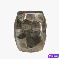 Mercury Row Hibbitts Garden Stool 3D Model Vray