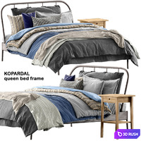 Ikea Kopardal 3D Model Vray