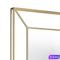 Lavigne Traditional Accent Mirror W000531828 3D Model Vray