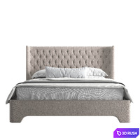 RH Atherton Bed 3D Model Vray