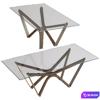 Cattelan Italia Marathon Dining Table 3D Model Vray, Corona
