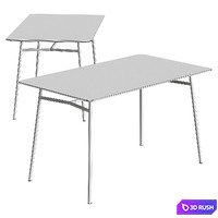 Sculptures Jeux Ibetta Table 3D Model Vray, Corona