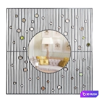 Mirror 149 3D Model Vray, Corona