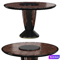 Capital Collection KONG Round wooden table 3D Model Vray