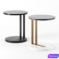 Ralf Tables by Meridiani 3D Model Corona