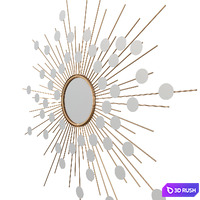 Mirror Reflections Eichholtz 3D Model Vray, Corona