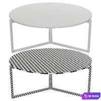 Garda Decor. Round coffee table 57EL-CT392C 3D Model Corona