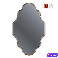 Hchbhrr Mz Mirror 3D Model Vray, Corona