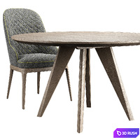 Sfer Table ROB S Chair 3D Model Corona