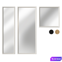 Ikea NISSEDAL Mirror 3D Model Vray, Corona