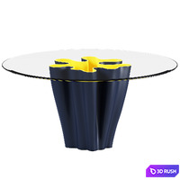 Louis Vuitton - Anemona PM Dining Table 3D Model Vray, Corona