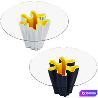Louis Vuitton - Anemona PM Dining Table 3D Model Vray, Corona